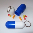 Plastic Pill case Keychains