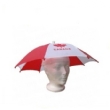 Logo printed umbrella hat