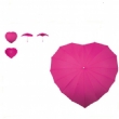 Advertising Logo Printed Polyester heart Umbrella