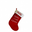 Logo Customized Christmas Santa socks